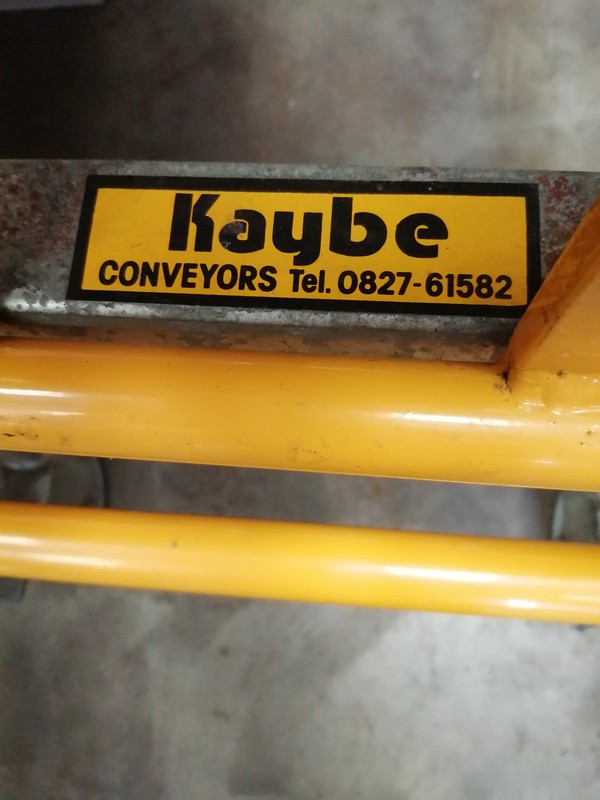 Secondhand Kaybe Conveyer Rollers