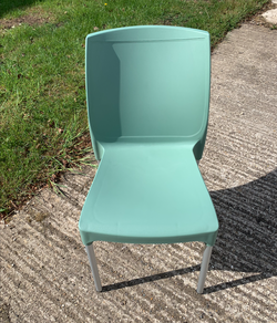 Sage Green Stacking chairs for sale