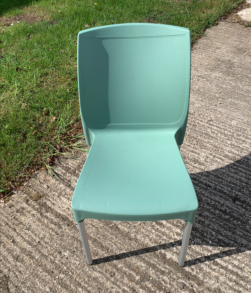 Sage Green Stacking chairs for sale Sage Green Stacking chairs for sale