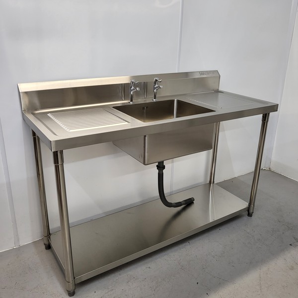 Two drainer single sink