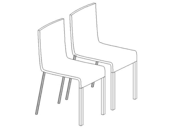 Vitra chairs Designed by Maarten Van Severen