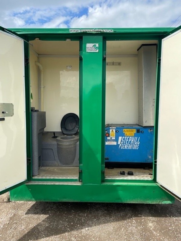 Site toilet / generator room