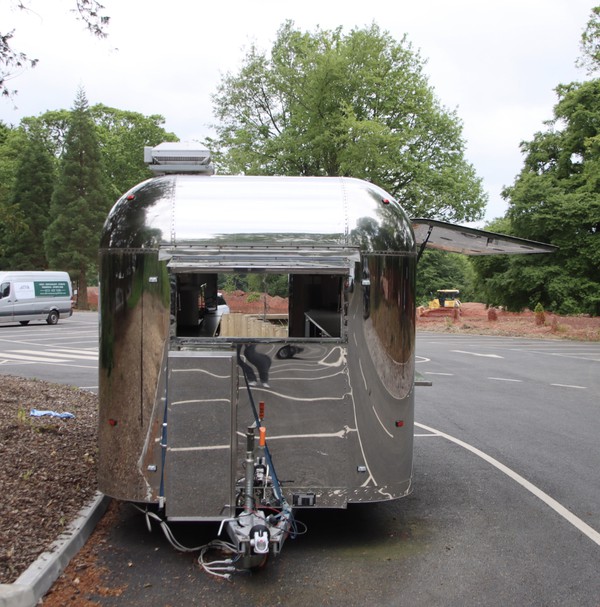 Aluminium catering trailer for sale