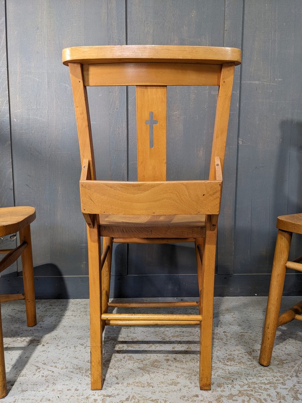 Secondhand church chairs