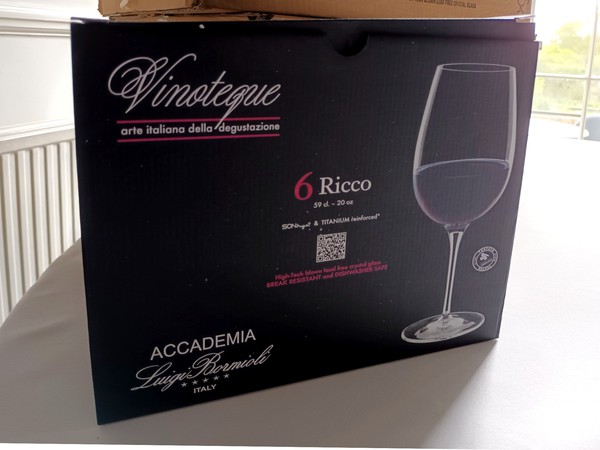 Luigi Bormioli Vinoteque Ricco Red Wine Glasses