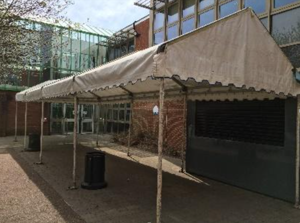 Marquee awning roof for sale
