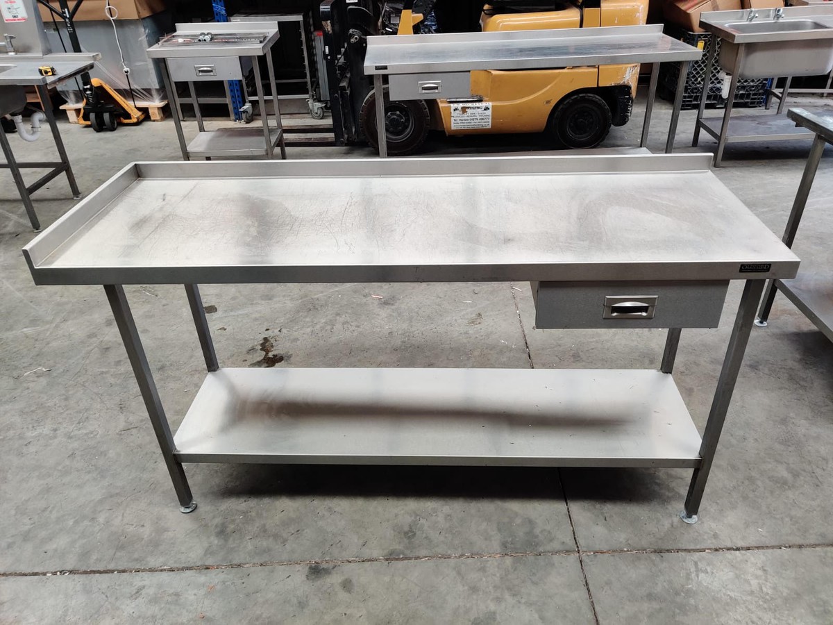 Secondhand Catering Equipment | Stainless steel tables (1.01m to 2m ...