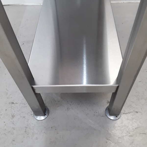 Stainless steel stand with shelf