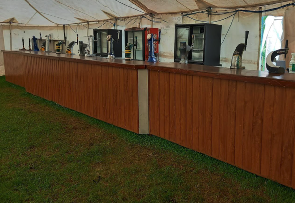 Sectional mobile event bar