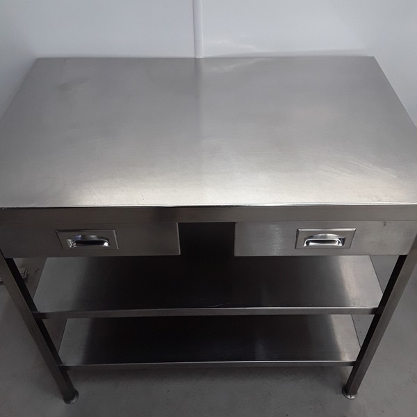 100cm, x 65cm kitchen free standing table