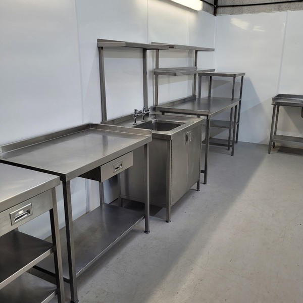 Stainless steel tables for sale