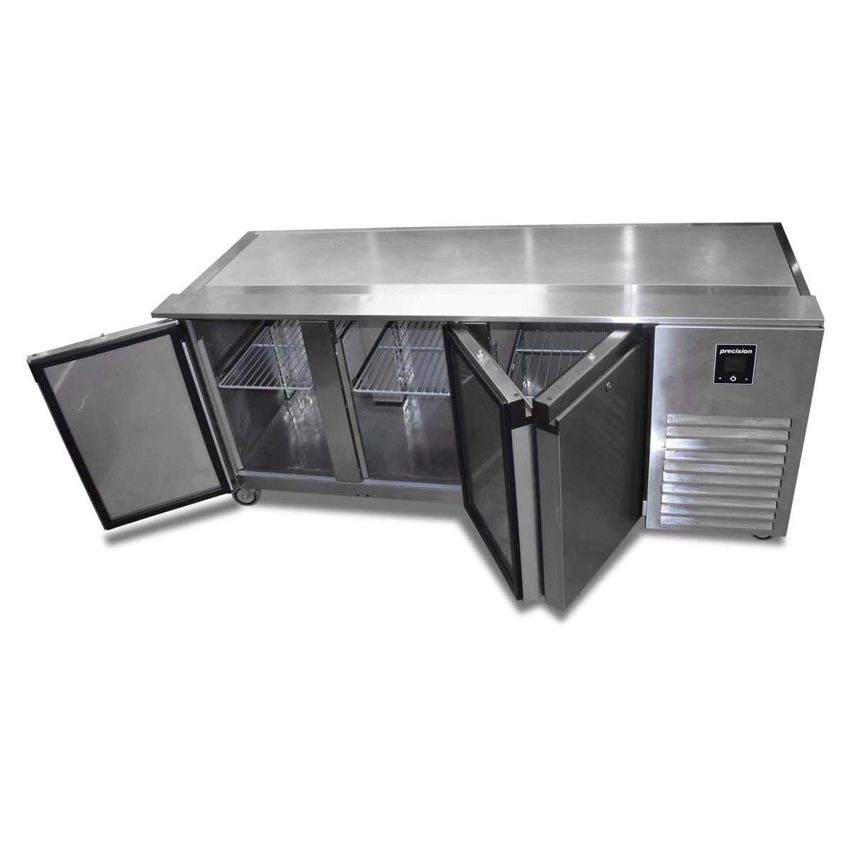 Secondhand Catering Equipment Bench Or Prep Fridges Three Door