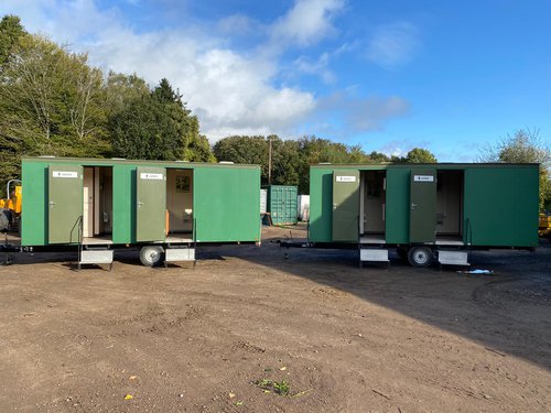 Luxury Mobile Event Toilet Trailer Unit Luxury Mobile Event Toilet Trailer Unit