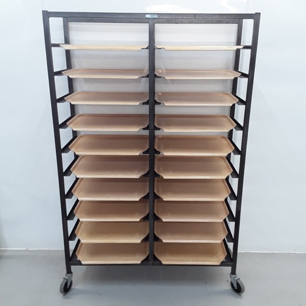 Secondhand Used Trolley and Trays For Sale