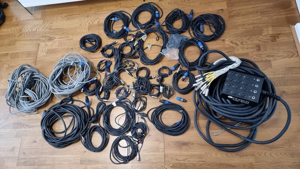 PA / sound system cables