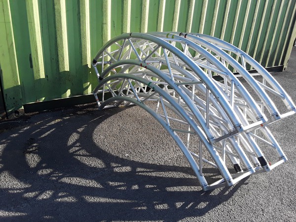 4x 1/4 circle truss for sale