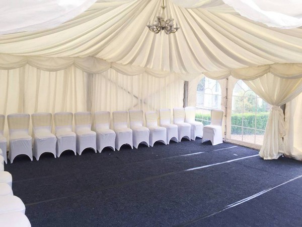 Marquee for sale with Ivory linings