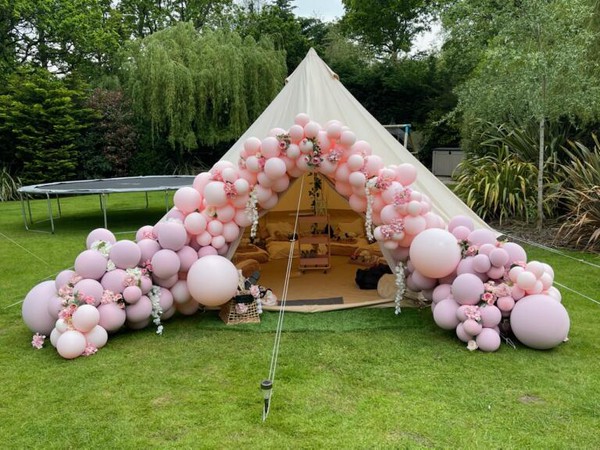 Bell tent hire for parties and sleepovers