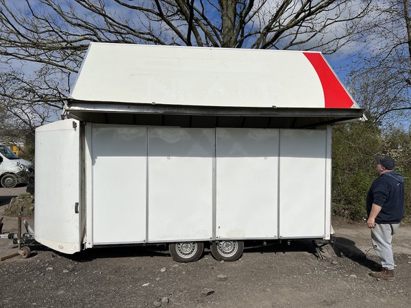 Buy Used Show Exhibition Trailer  with motorised opening