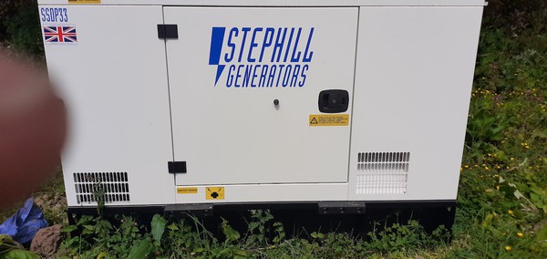 AS NEW Stephill / Perkins SSDP33 3 Phase 26.4KW Silent Diesel Generator + ATI - Burton-upon-Trent, Staffordshire / Derbyshire 14