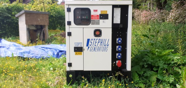 AS NEW Stephill / Perkins SSDP33 3 Phase 26.4KW Silent Diesel Generator + ATI - Burton-upon-Trent, Staffordshire / Derbyshire 19