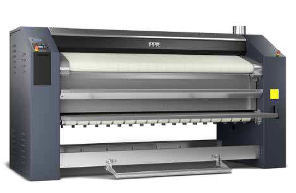 Commercial rotary ironer