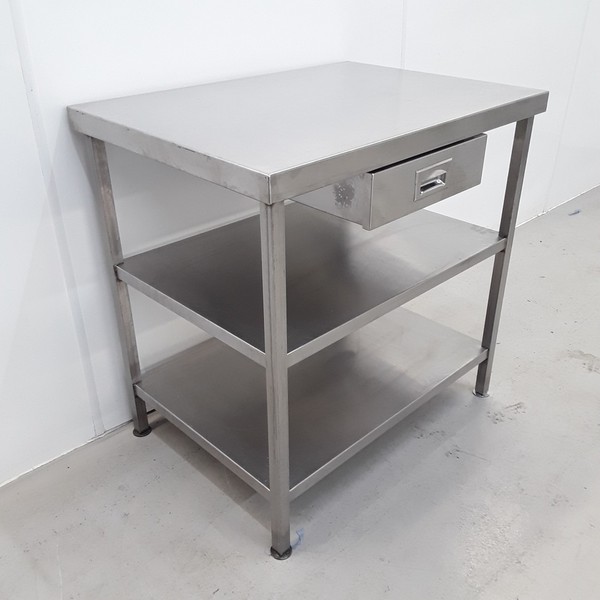 Used steel table