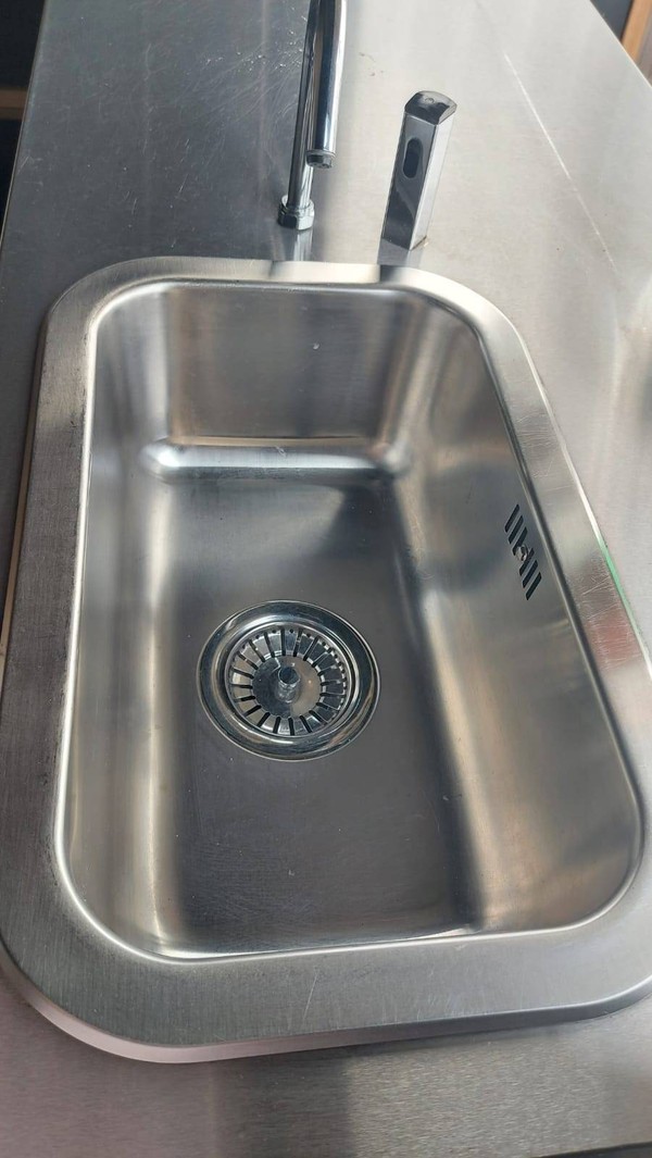 Stainless steel hand wash sink