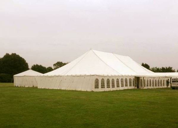 Weatherill Brothers traditional marquee for sale
