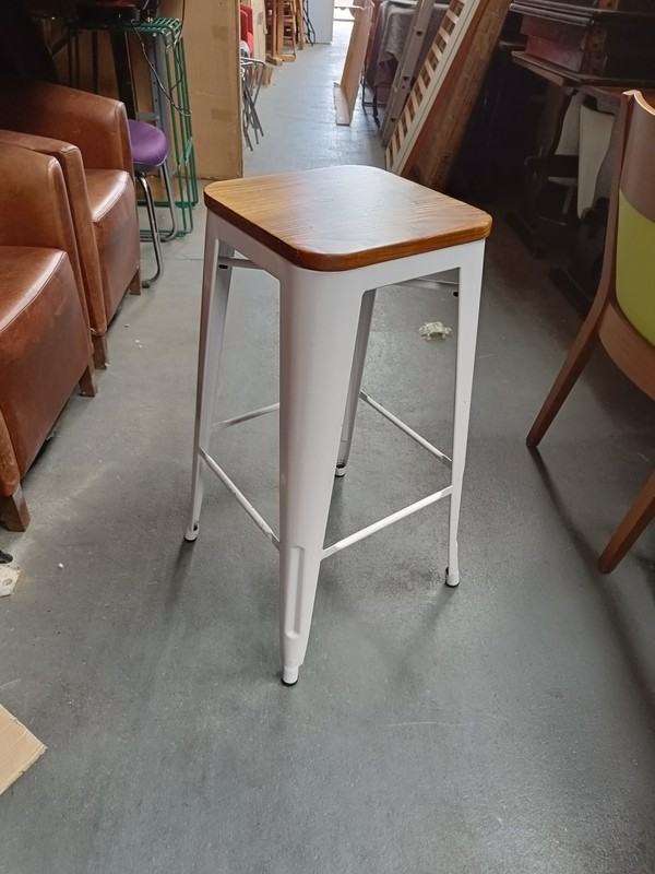 Secondhand Used Tolix High Bar Stools For Sale