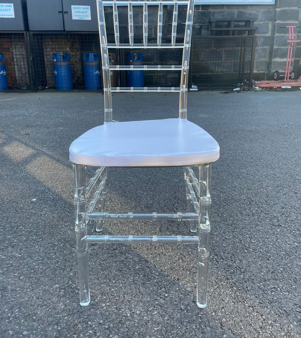 Ghost Chiavari chairs for sale