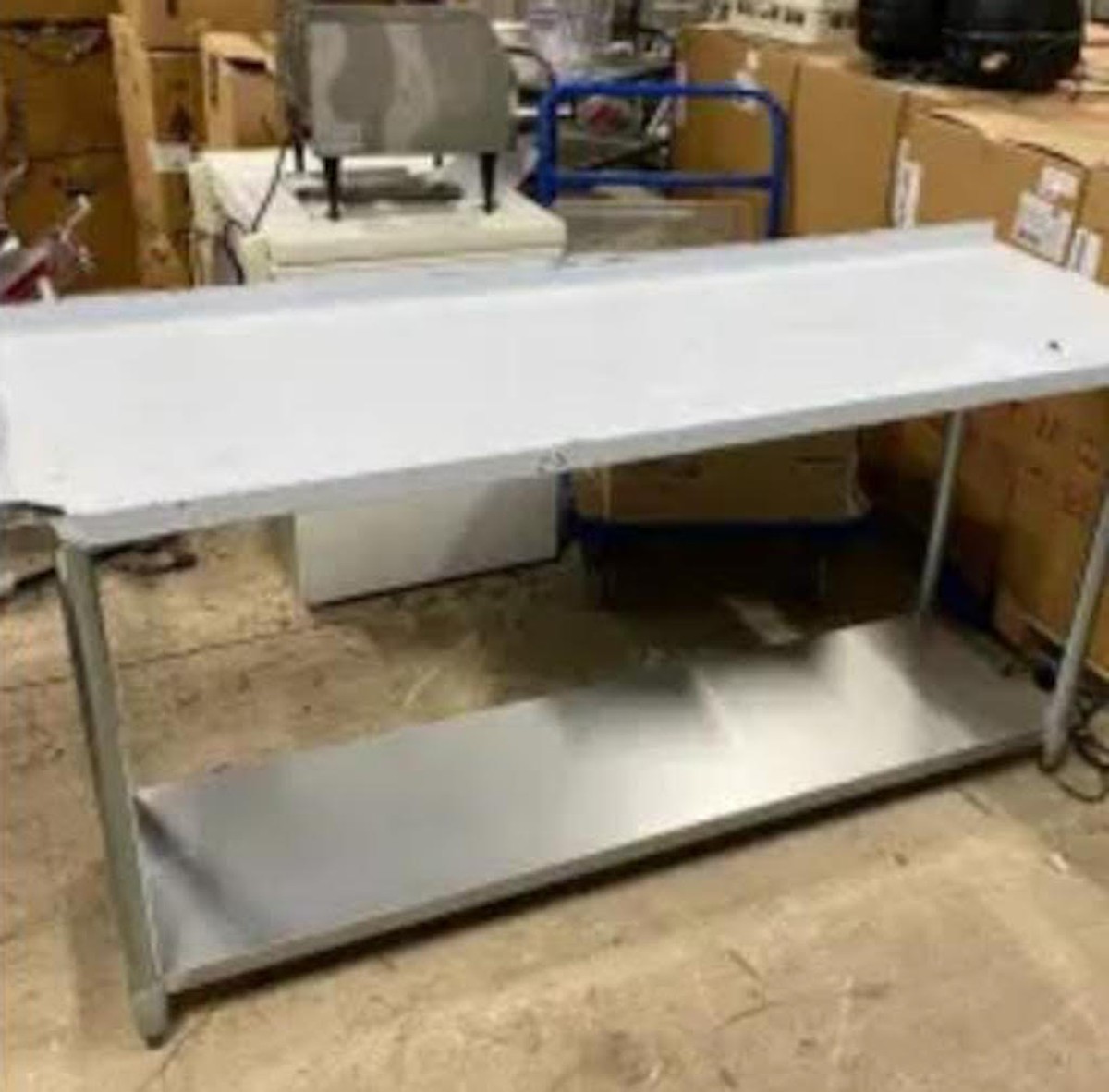 Secondhand Catering Equipment Stainless Steel Tables (2.01m and over