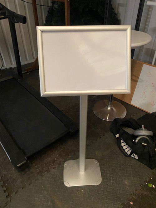 A3 Freestanding Welcome Sign A3 Freestanding Welcome Sign