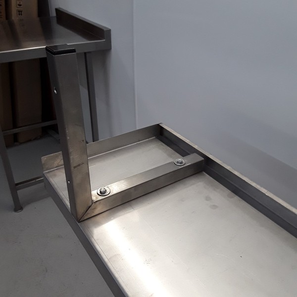Secondhand Stainless Wall Shelf For Sale