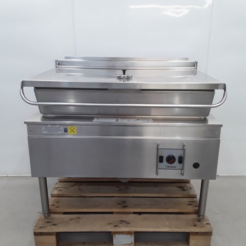 Secondhand Used Cleveland SGL-40-TR Bratt Pan For Sale Secondhand Used Cleveland SGL-40-TR Bratt Pan For Sale