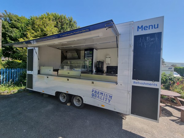 Twin axle catering trailer for sale