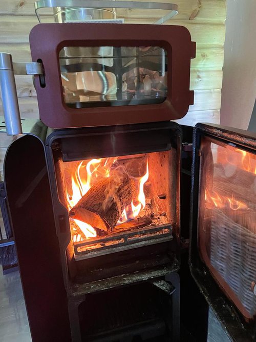 Ekol Apple pie stoves ideal for glamping pods Ekol Apple pie stoves ideal for glamping pods