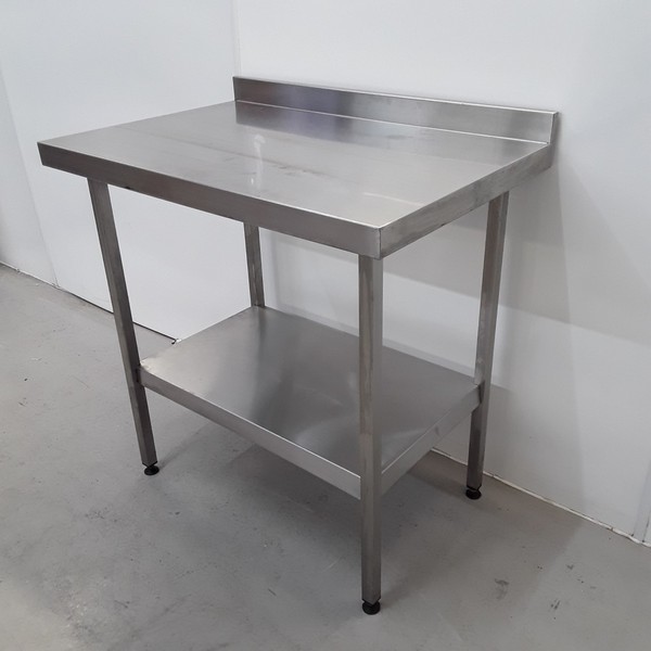 900mm x 600mm Kitchen stainless steel table