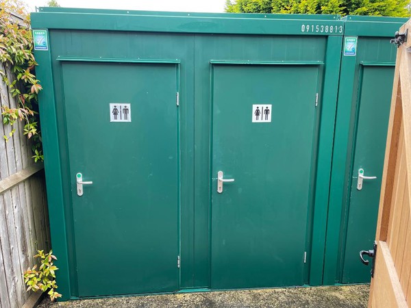 Container Toilet Blocks 1+1 For Sale