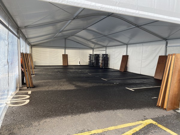 Secondhand 10x20m Clearspan Marquee For Sale