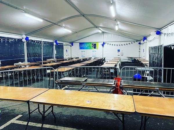 Secondhand Used 10x20m Clearspan Marquee For Sale