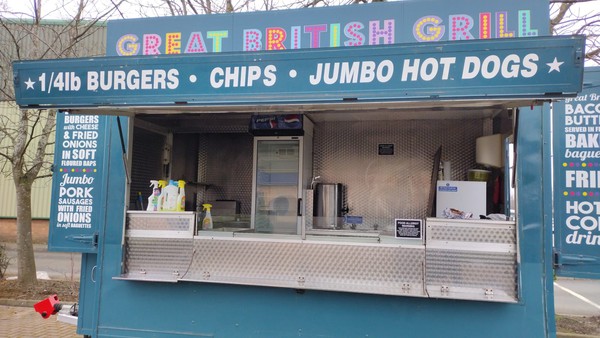 Great British Grill catering trailer