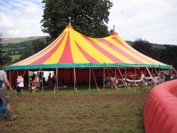 50ft x 75ft Red And Yellow Big Top