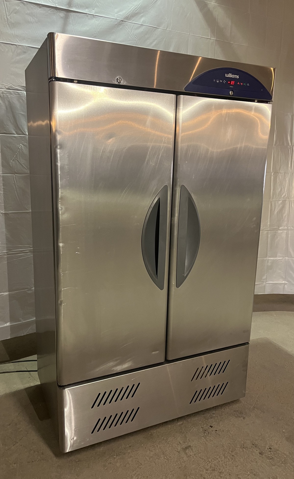 Secondhand Catering Equipment Upright Double Door Freezers Williams