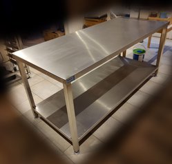 Secondhand Bench Master Stainless Steel Workbench For Sale