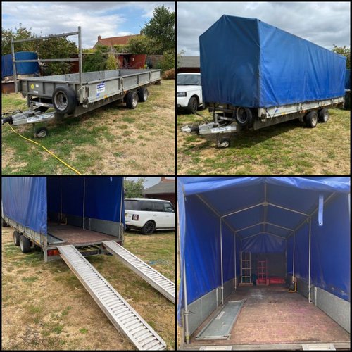 LM18 Flatbed with removable cover LM18 Flatbed with removable cover
