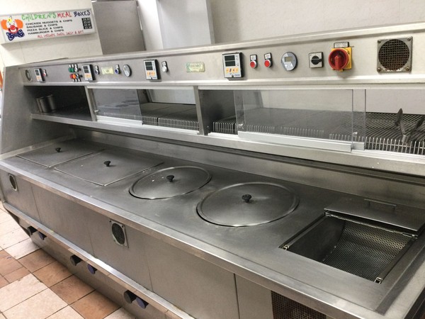 Used Fish and chip shop Frying Range