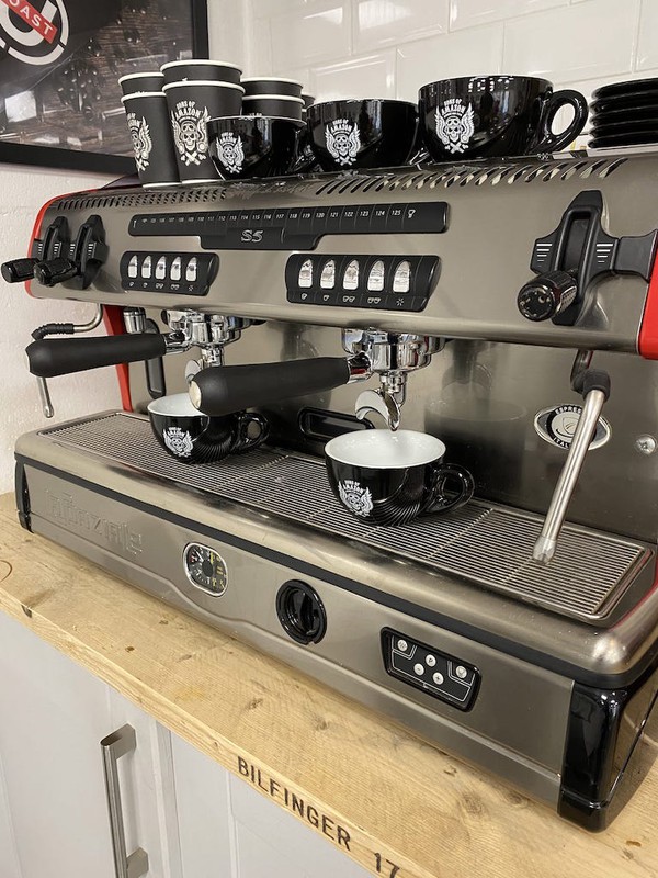 Red La Spaziale S5 Commercial Coffee Machine