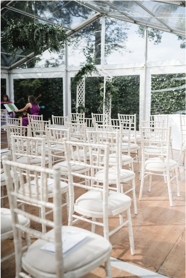 Wedding marquee for sale with clear roofs