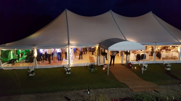 12m x 24m Tension / pole marquee